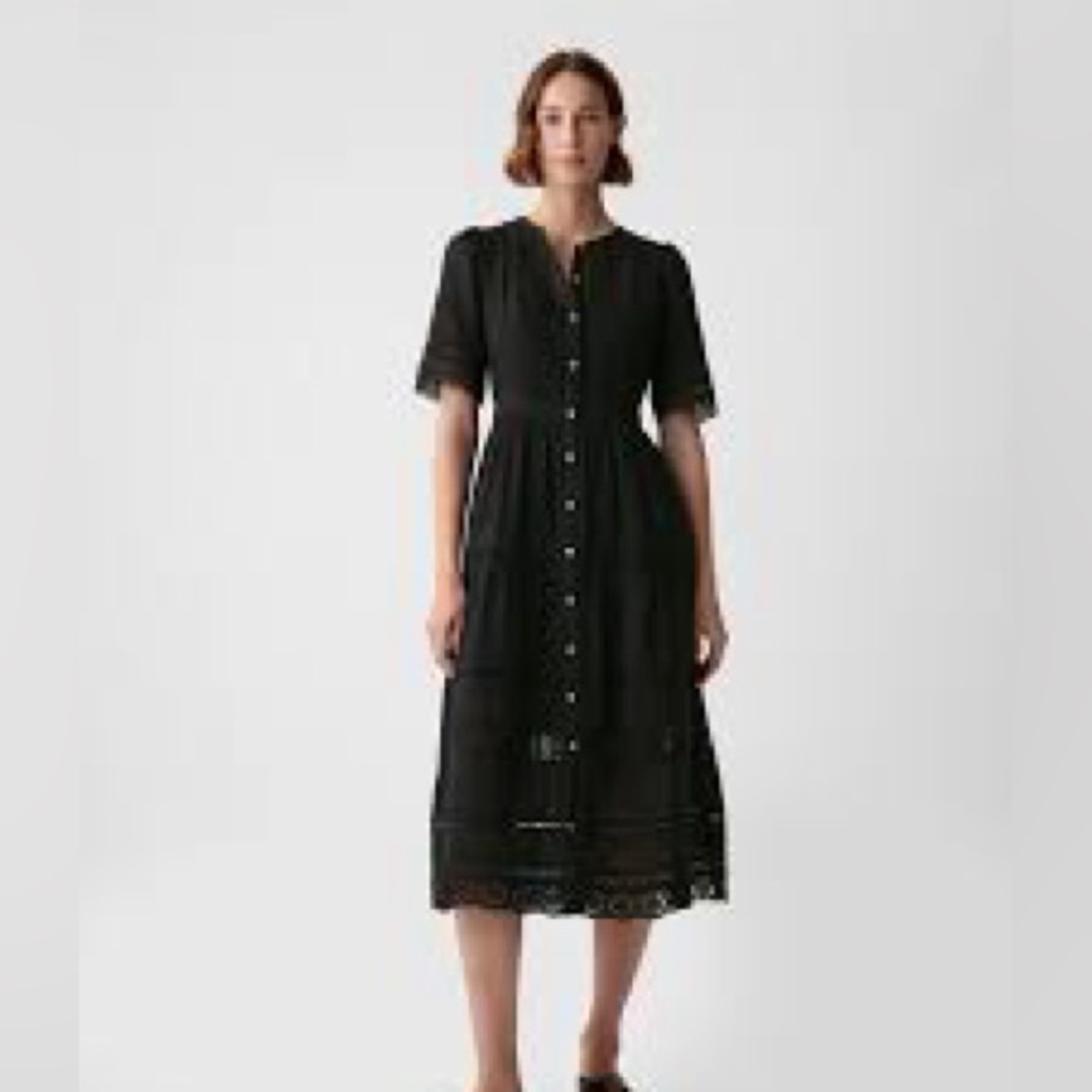 Gap Lace Midi Dress L